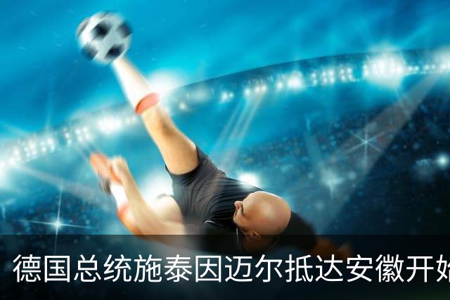 德国总统施泰因迈尔抵达安徽开始访华